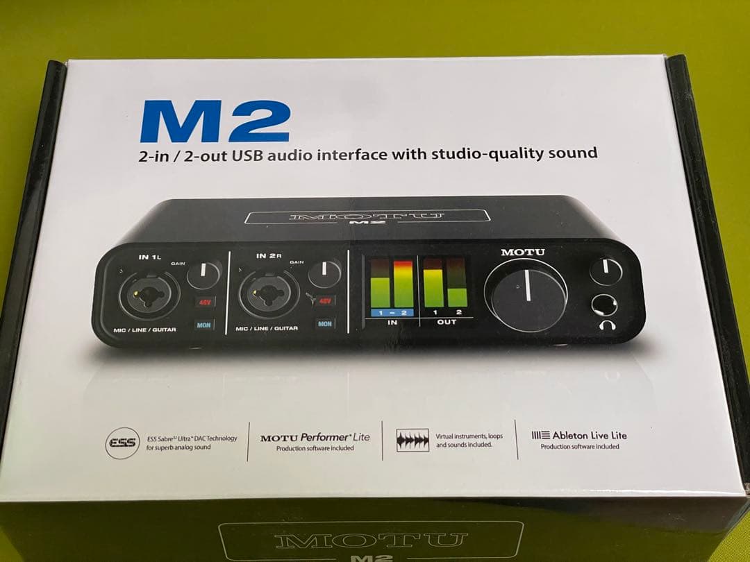 [動作確認済み] MOTU M2