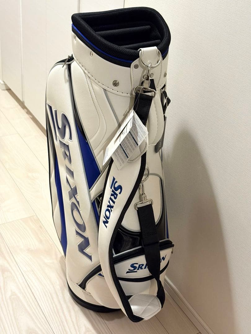 Srixon ゴルフバッグ 9.0型 ホワイトブルー