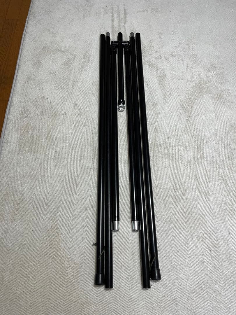 モーニンググローリー　　フロントポール二股、メインポール二股セット