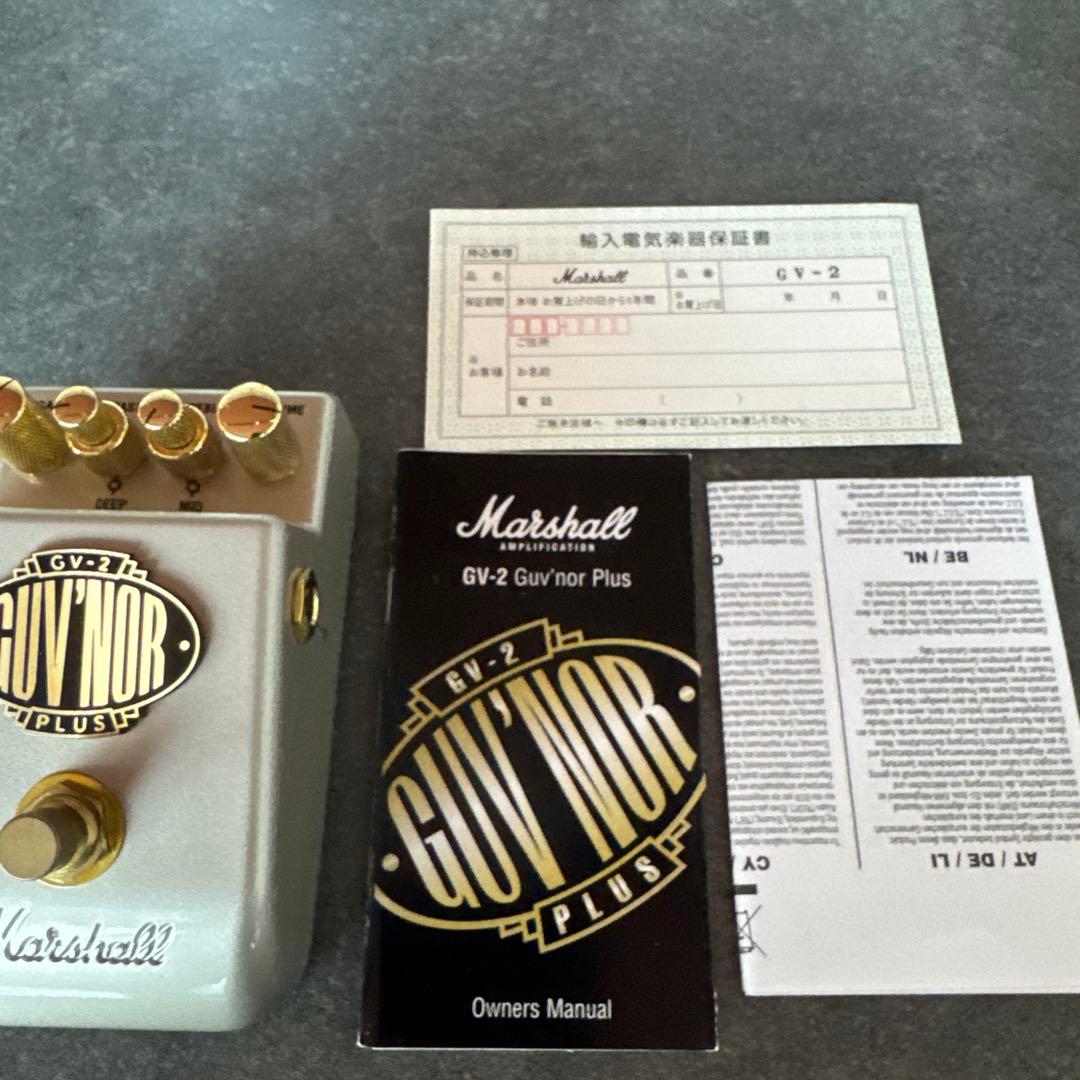 Marshall GV-2 Guv'nor Plus ギターエフェクター