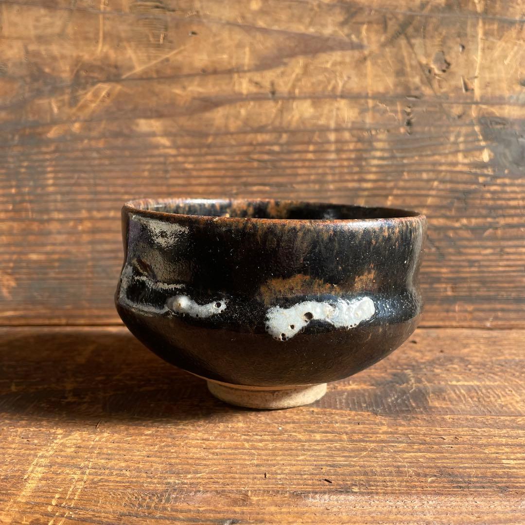 拳骨茶碗 江戸時代 18世紀 伝世品 古美濃 美濃古陶 美濃焼 骨董 古美術