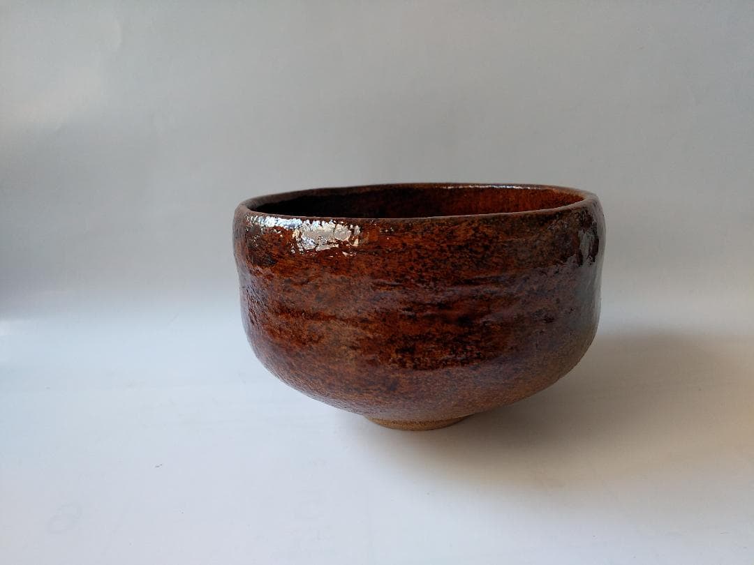 松雲窯 泉喜仙 作 大樋茶碗 大樋焼 共箱 栞 茶道具 抹茶碗 新品 未使用