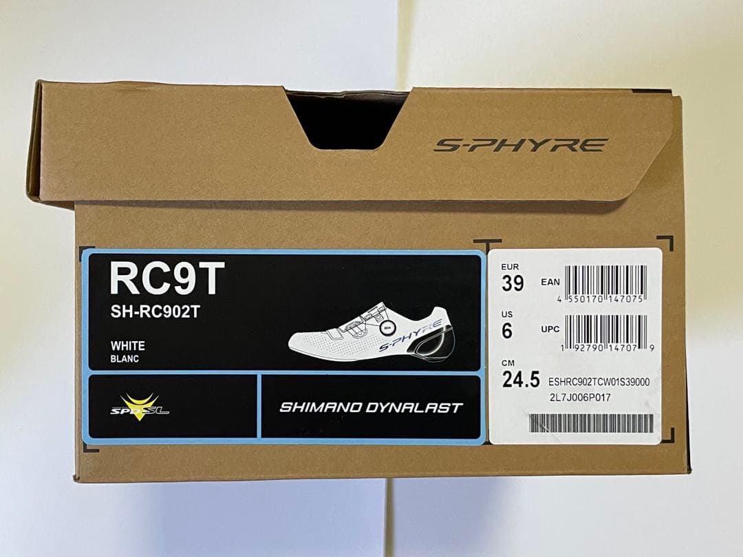 SHIMANO RC902T （RC9T）S-PHYRE 24.5cm ホワイト