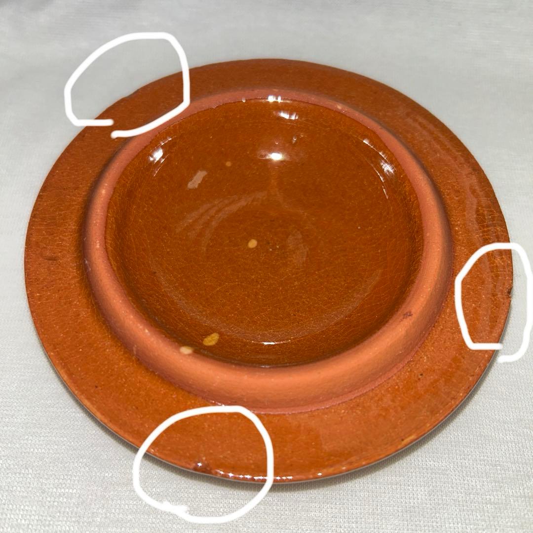 エッグベーカー　湯町窯　2個　民藝　スリップウェア