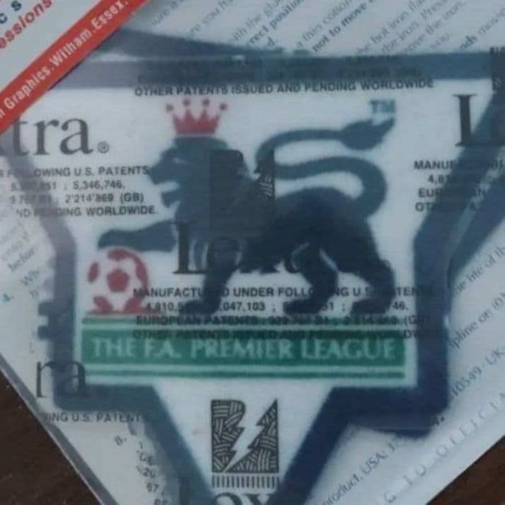 プレミアリーグ　スリーブパッチ