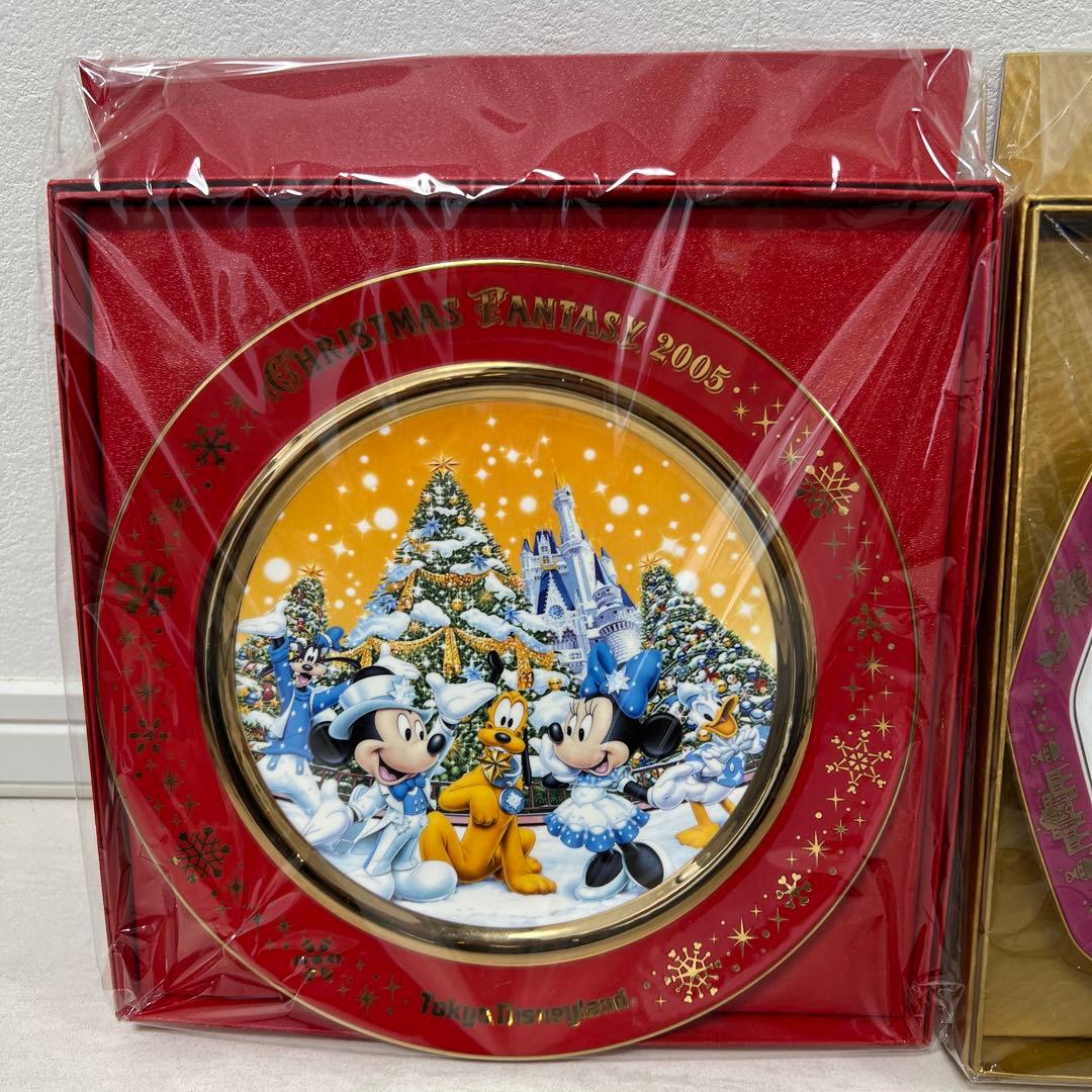 2005年 東京ディズニーランド、シー クリスマスプレートセット