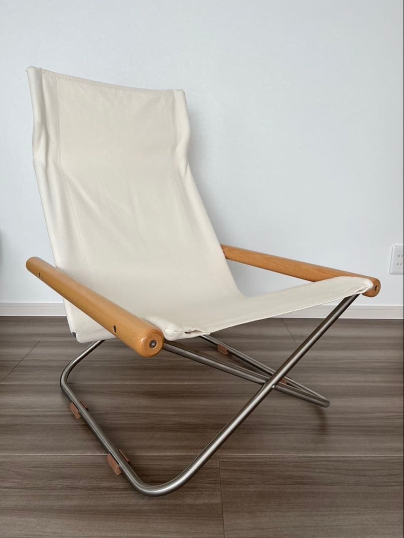 美品【正規品】NychairX ニーチェアエックス ナチュラル/ホワイト