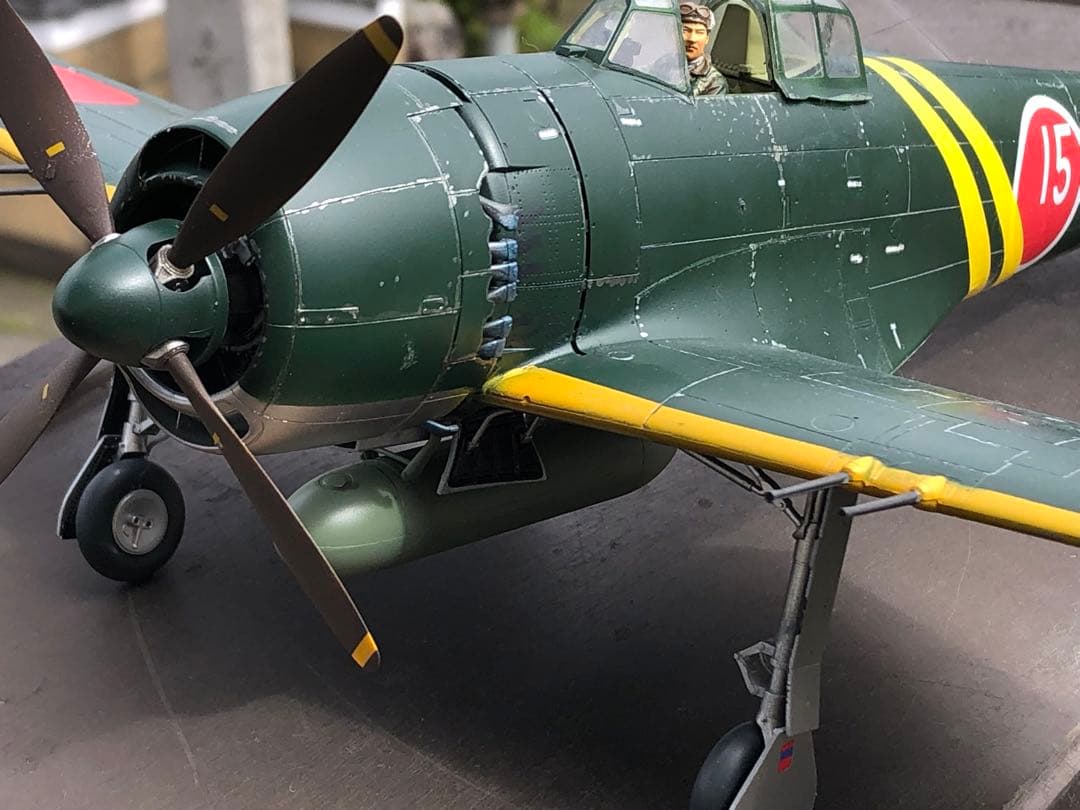 M*I様 完成品 1/32 川西 局地戦闘機 紫電改