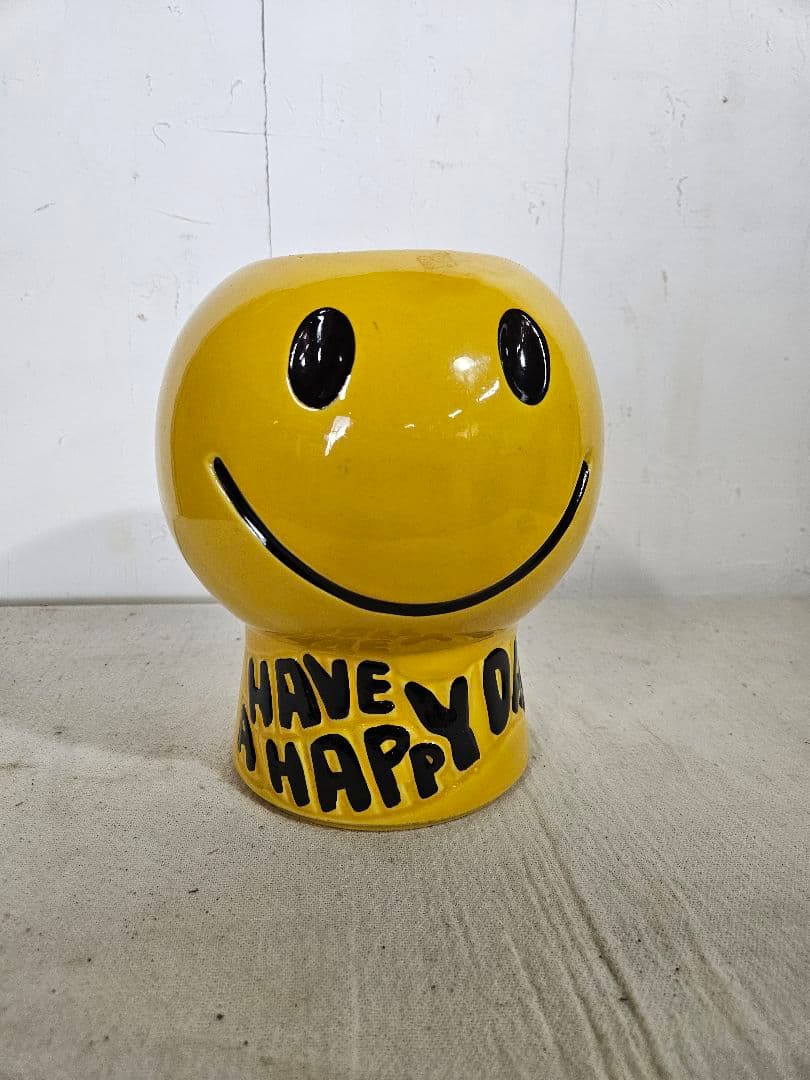 USヴィンテージ スマイリー マッコイ社製 USA製 スマイル クッキージャー