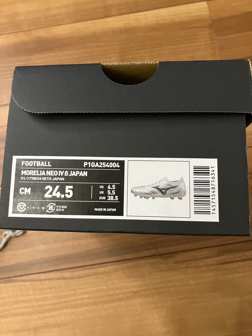 5*1様 モレリアネオ4 β 24.5cm