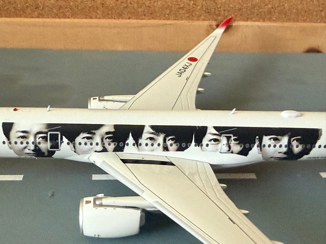 レア1/400 Aviation JAL6代目嵐ジェットA350-900