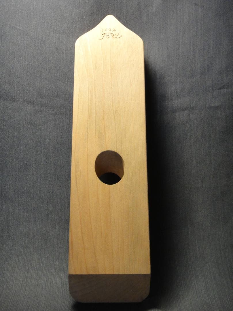 貝澤徹 作 『ワインラック』 二風谷　木彫り 彫刻 木彫り アイヌ美術　鱗彫り