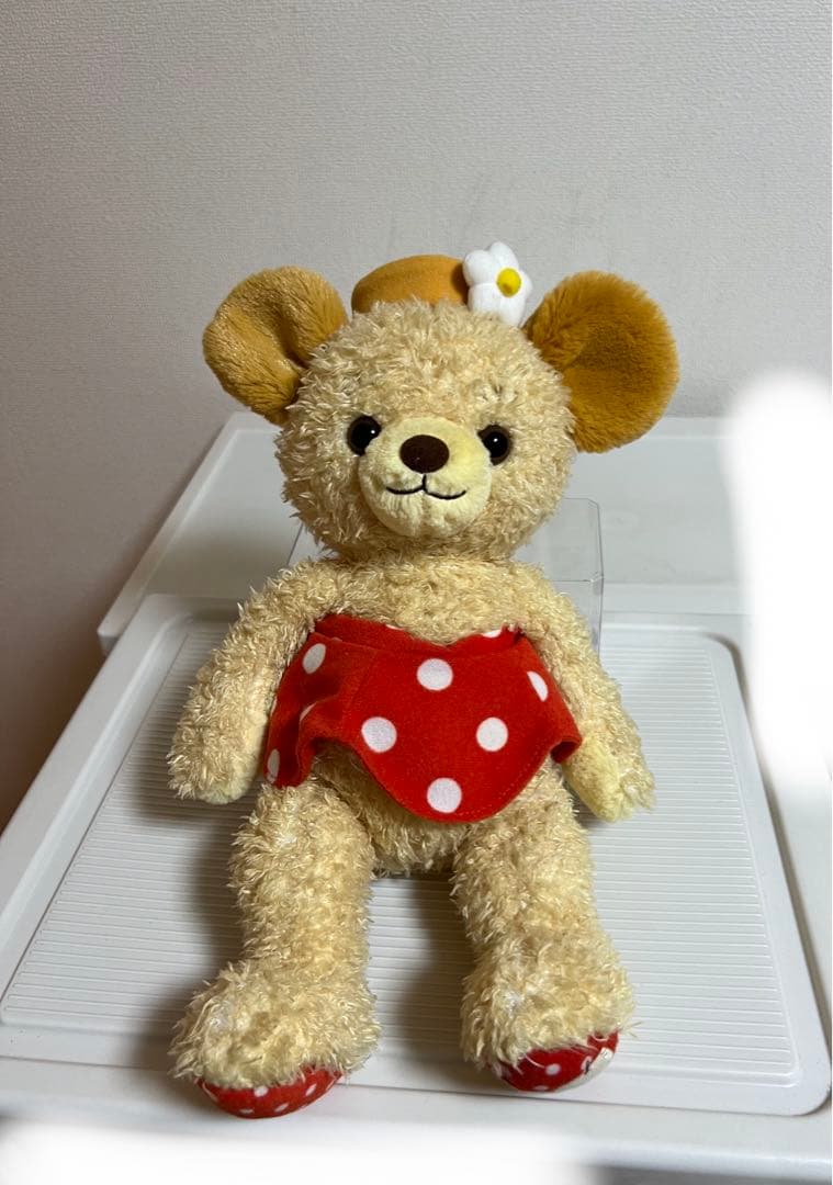 カドリーベアーの特大ぬいぐる、Mサイズ、ピンク