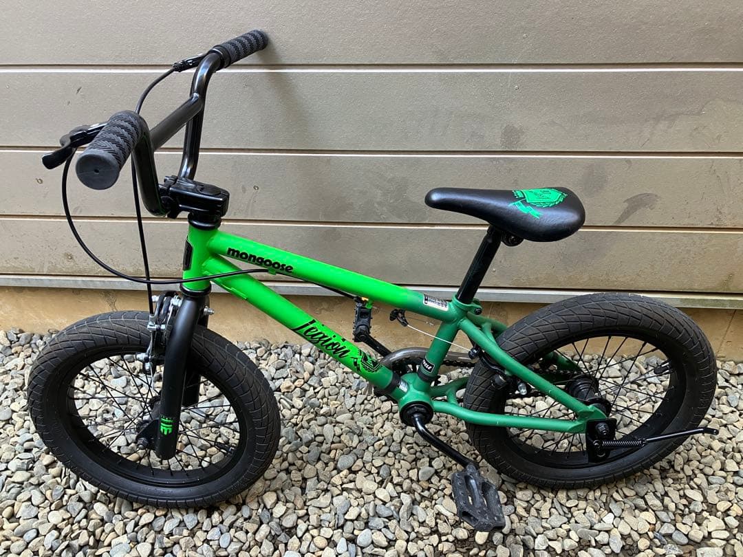 Mon BMX 自転車 緑/黒　16インチ