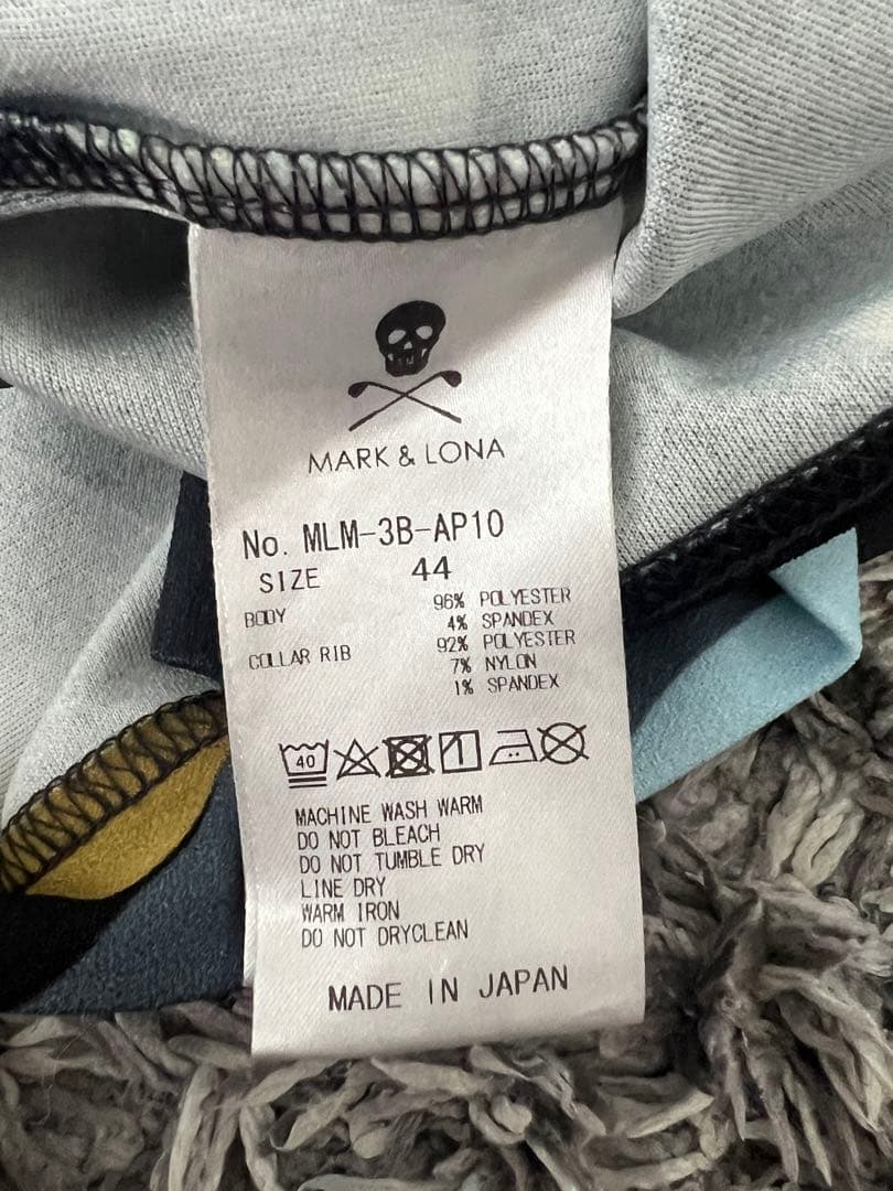 マークアンドロナ　MARK&LONA 半袖 ポロシャツ