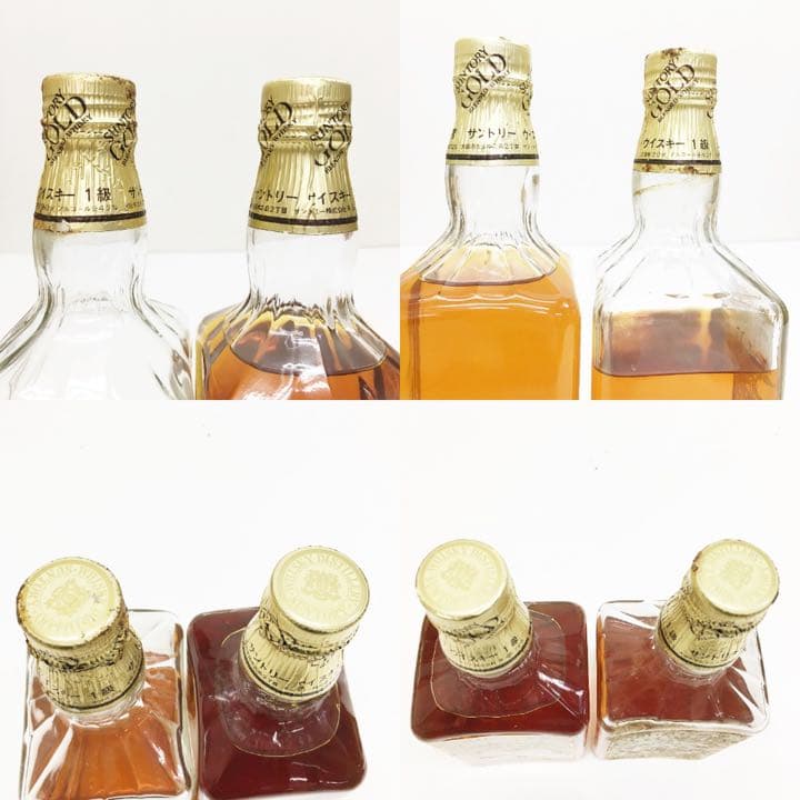未開栓/サントリー/ウイスキー/ゴールド/4本/720ml/42％/a80