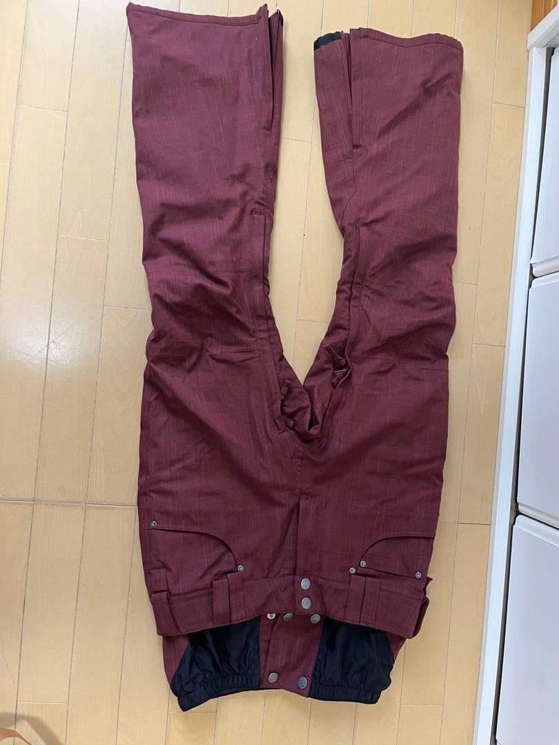 カーキ系チェック フード付き SCAPE S/M 上下セット