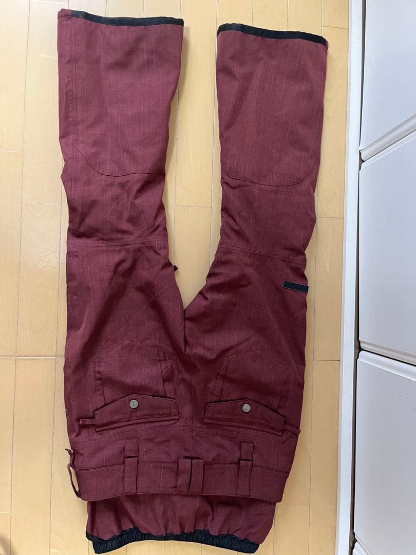 カーキ系チェック フード付き SCAPE S/M 上下セット