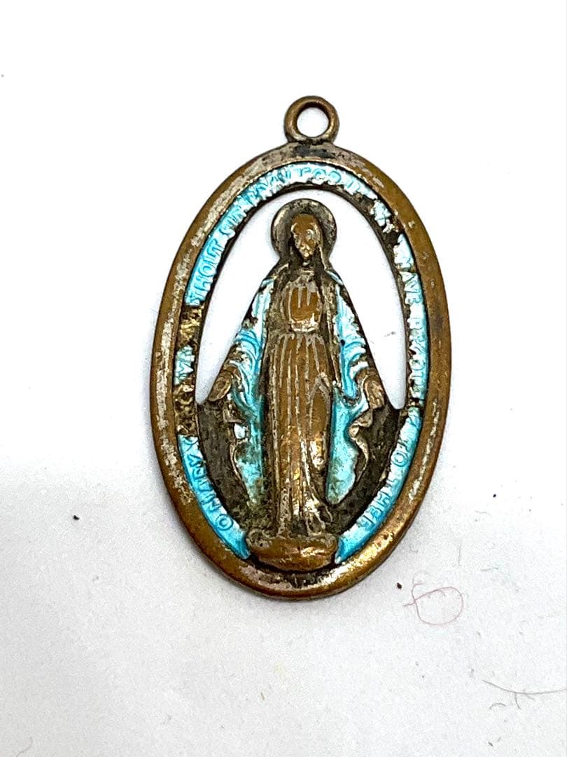 奇跡のメダイ　アンティーク　ペンダントヘッド(12)