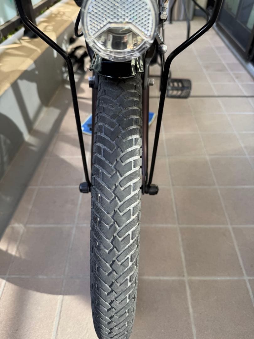 手渡し希望❗️パナソニック　電動アシスト自転車　グリッター　リヤカゴ　オプション付