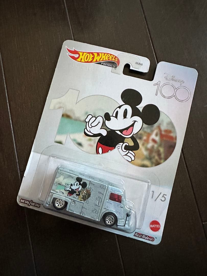 ホットウィール ディズニー100周年記念　5個セット