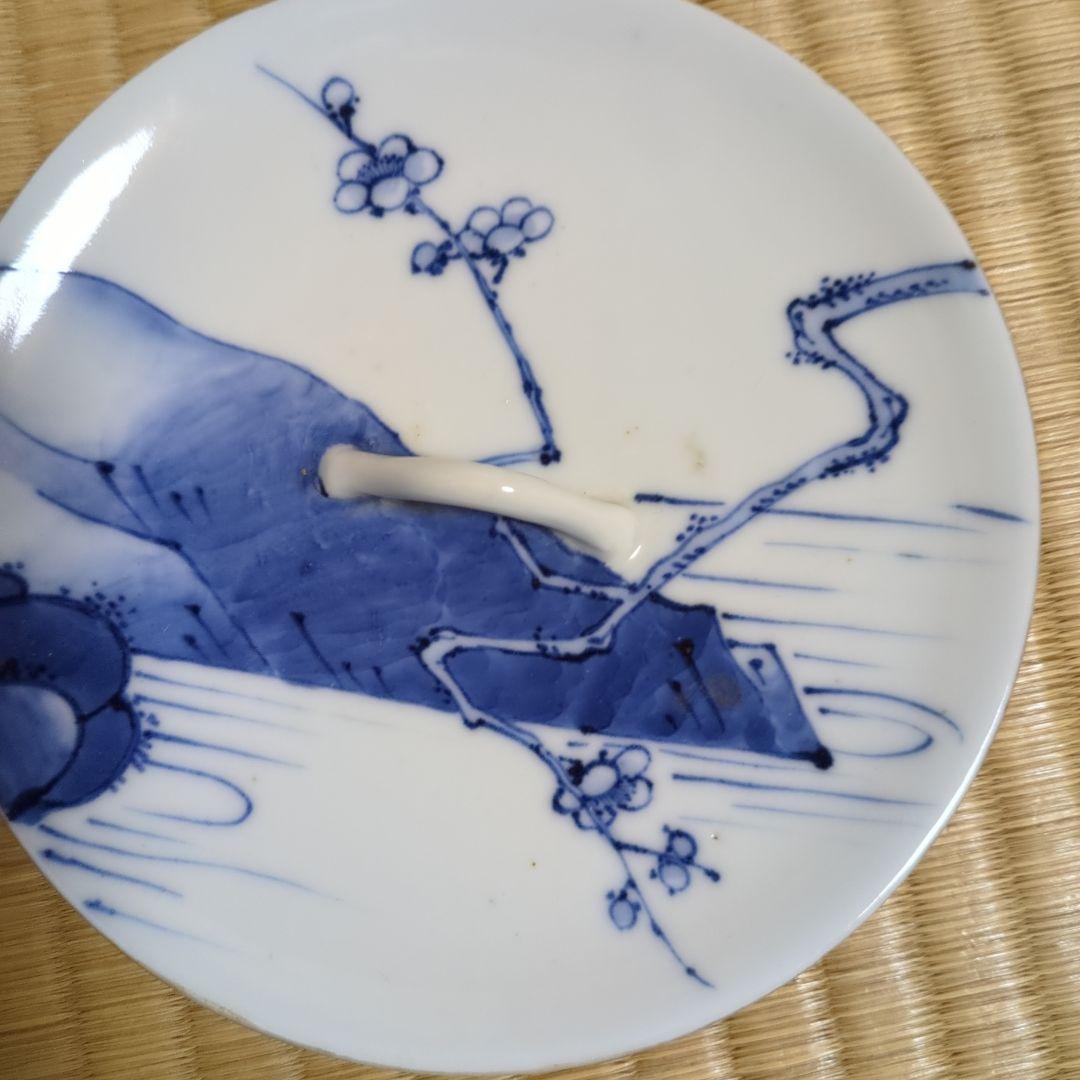 膳所焼　十牛図水指