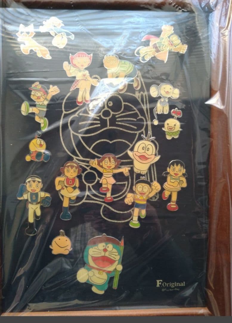 藤子・F・不二雄　額付ピンズ　ピンバッジ　F.original　キャラ集合