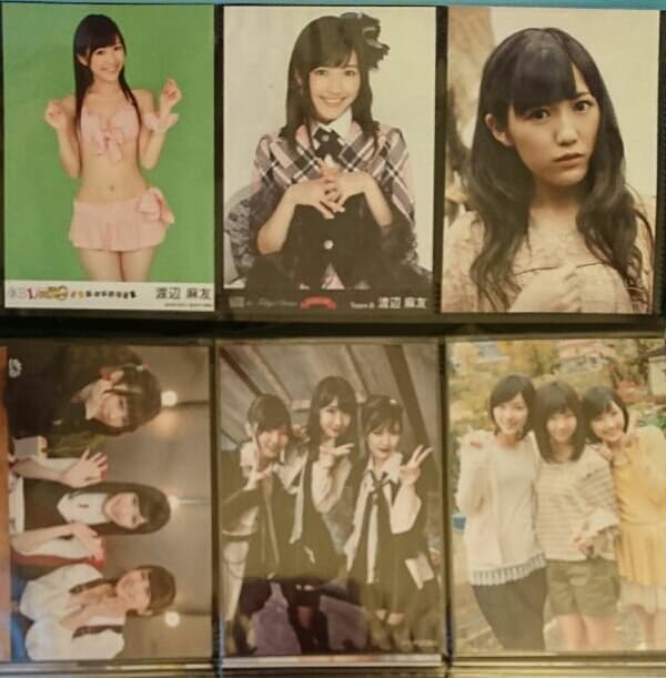 渡辺麻友、柏木由紀 生写真