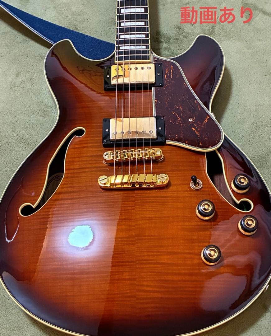 動画あり Ibanez AS93FM セミアコ Super58PU おまけ付き