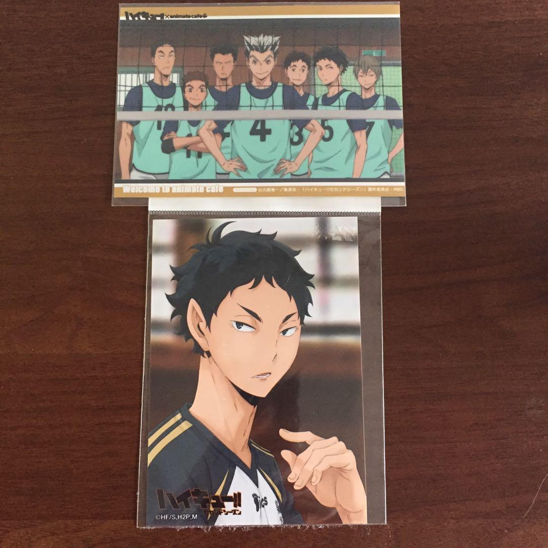 ハイキュー！！木兎・赤葦ブロマイド