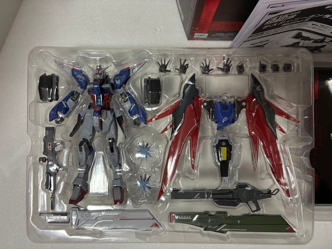 L ROBOT魂デスティニーガンダムSPECⅡ&ゼウスシルエット&光の翼