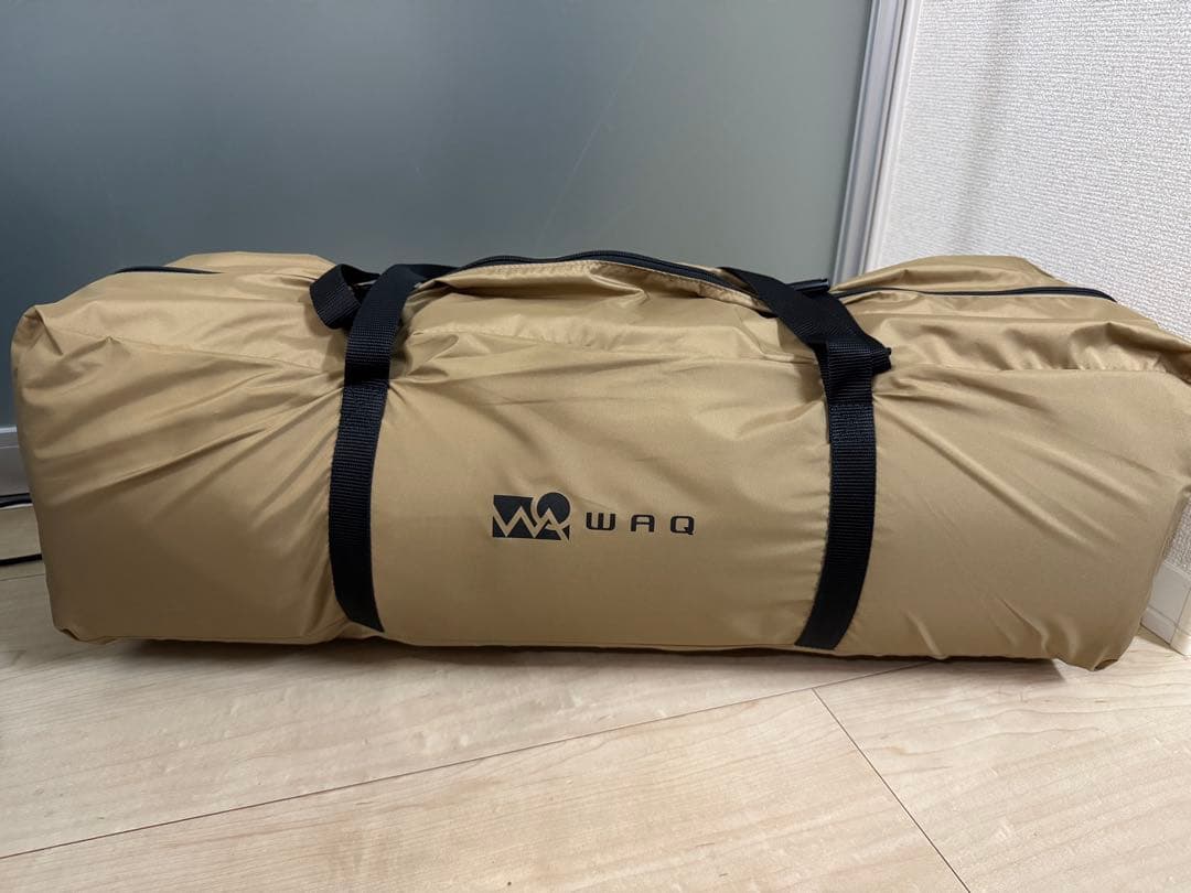 WAQ RELAXING CAMP MAT 10cm シングルサイズ タン