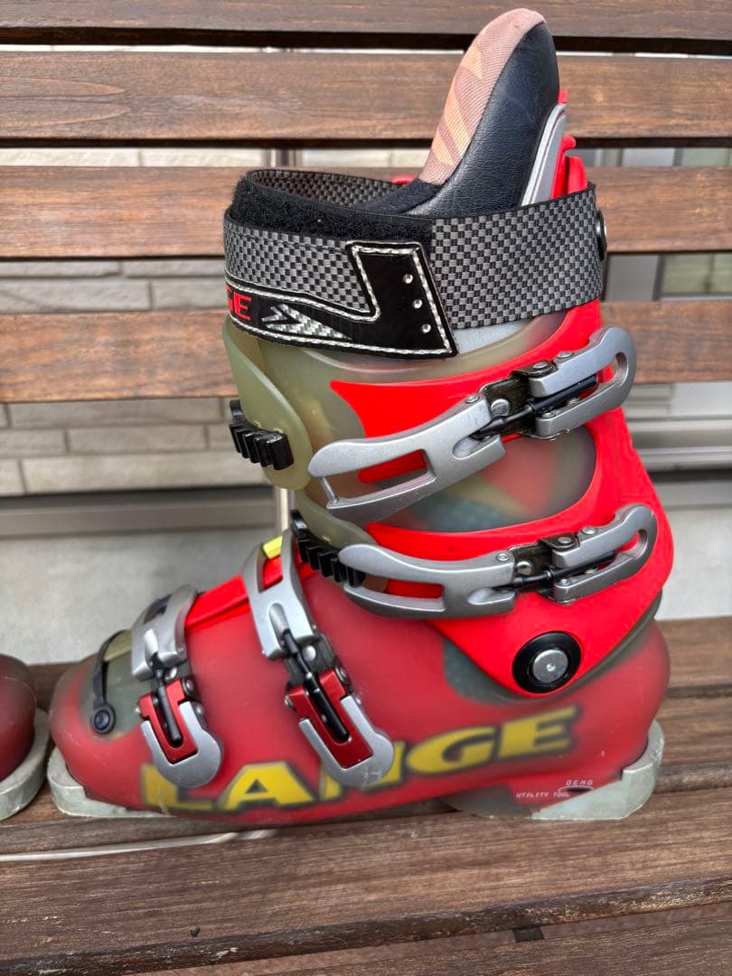LANGE BANSHEE 115 M.Fスキー用ブーツ レッド