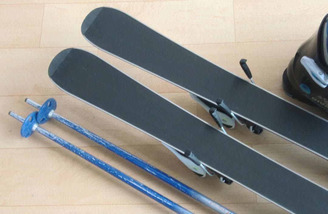 ■■送料無料■HEAD■子供用スキーフルセット■板107靴21■WAX済■■