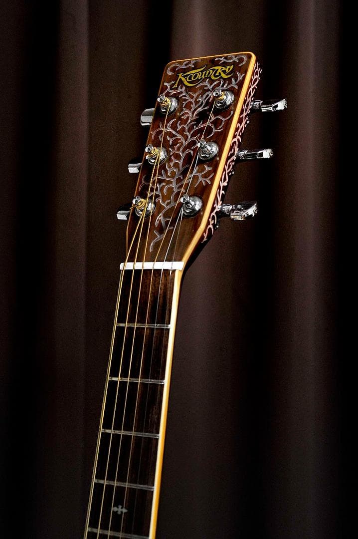 ★Ｋ.COUNTRY Dシリーズがもつ華やかな場面の演出【彫刻装飾ギター】
