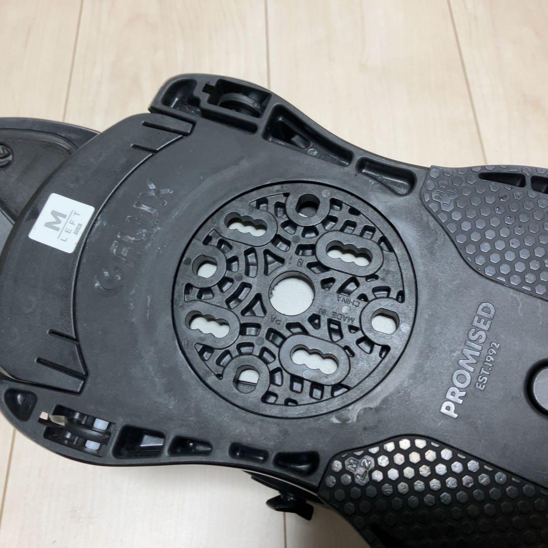 24-25 FLUX XF Mサイズ ブラック バインディング スノーボード