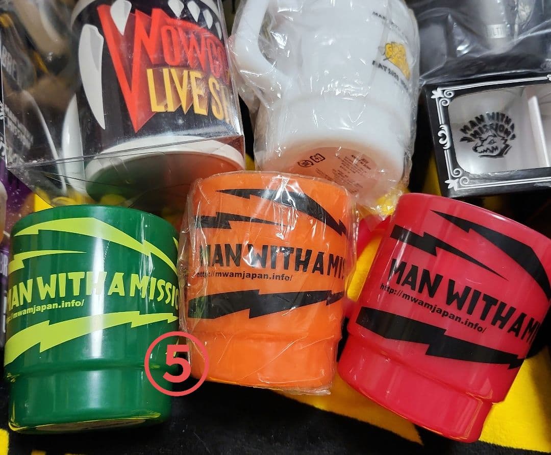 マンウィズ　コップ　グラス　マグカップ　バラ売り可