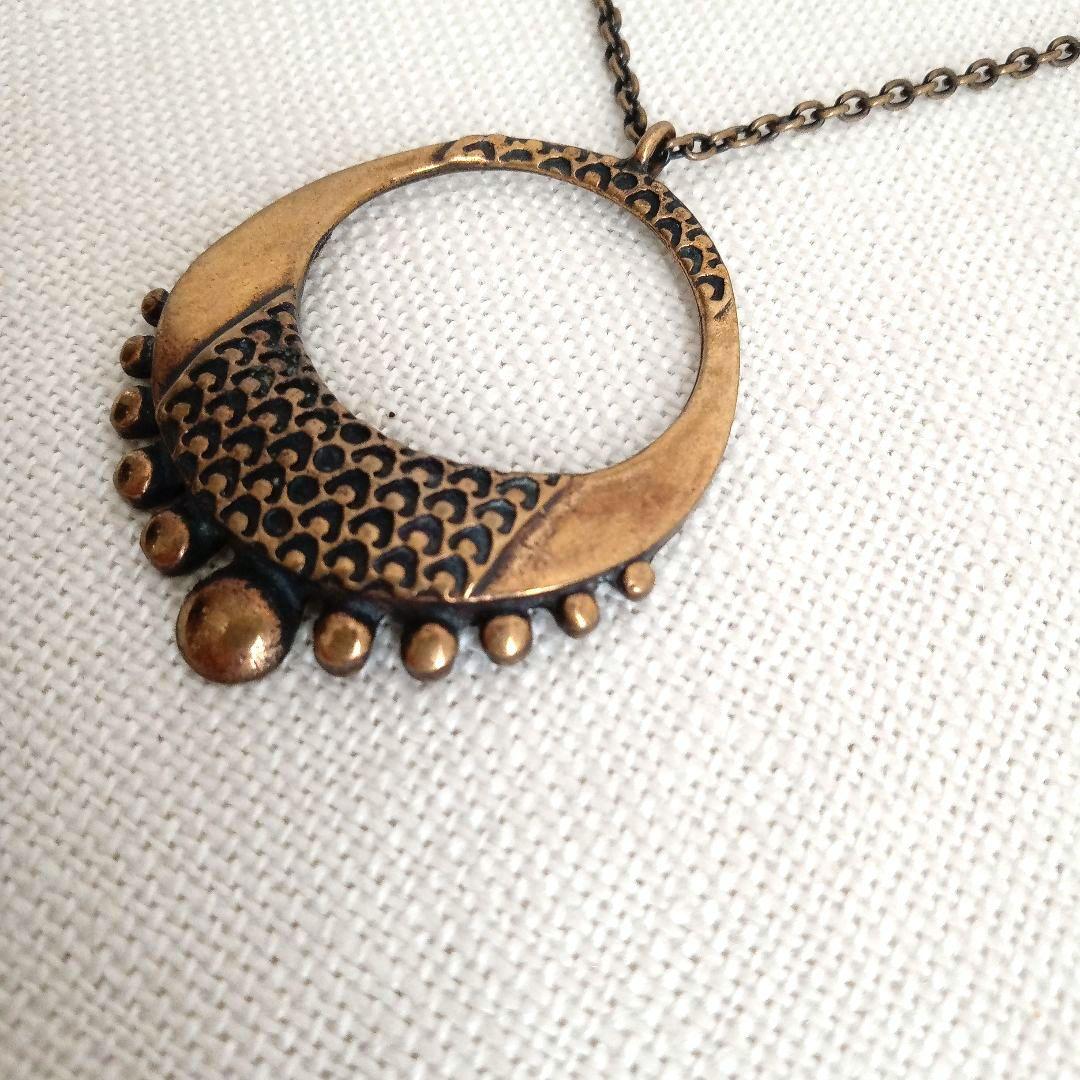 Pentti Sarpaneva ペンダント／銅／フィンランド／北欧ヴィンテージ