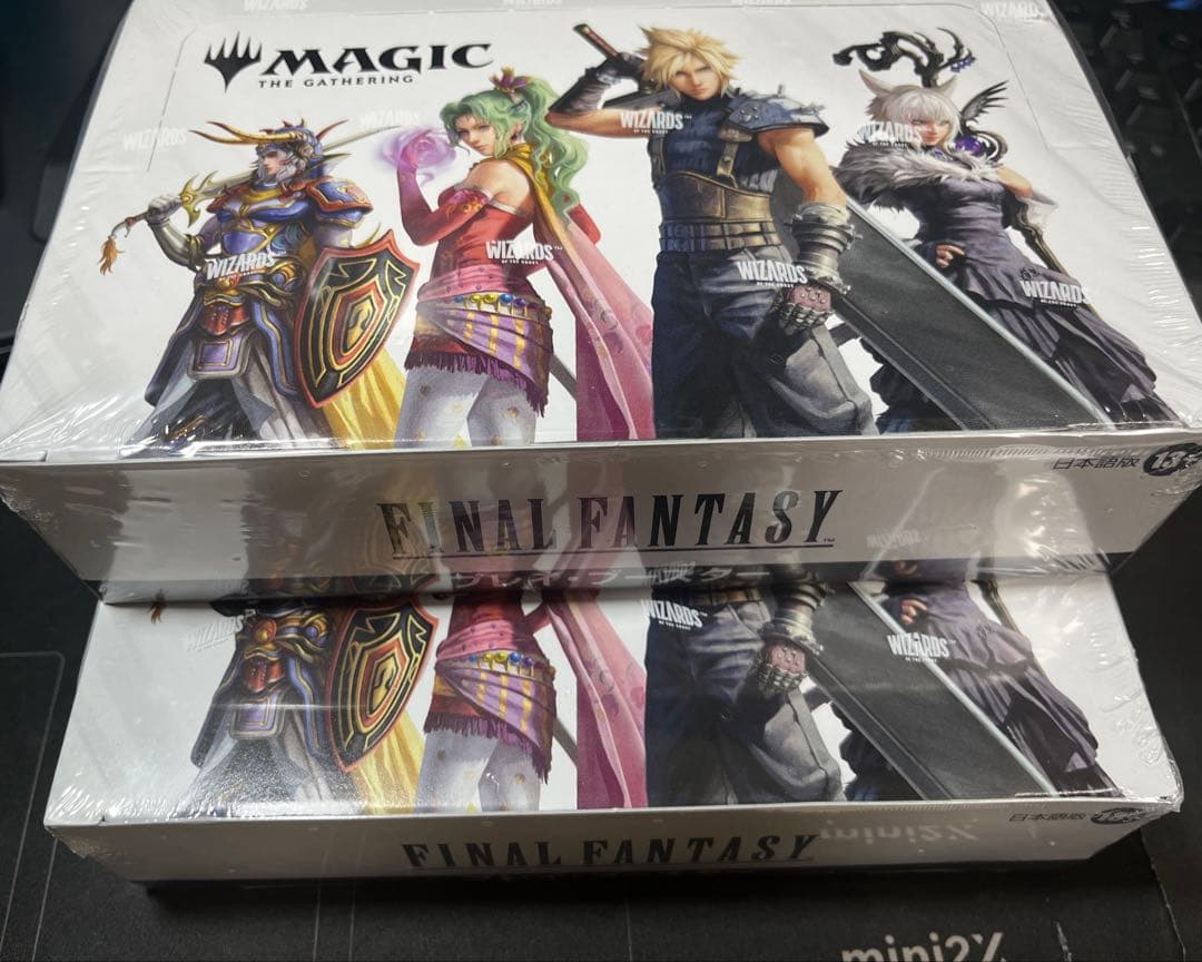 MTG FF コラボ　プレイブースター　2箱　シュリンク付き