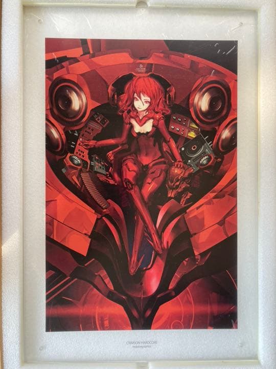 redjuice CRIMSON HARDCORE アクリルアート