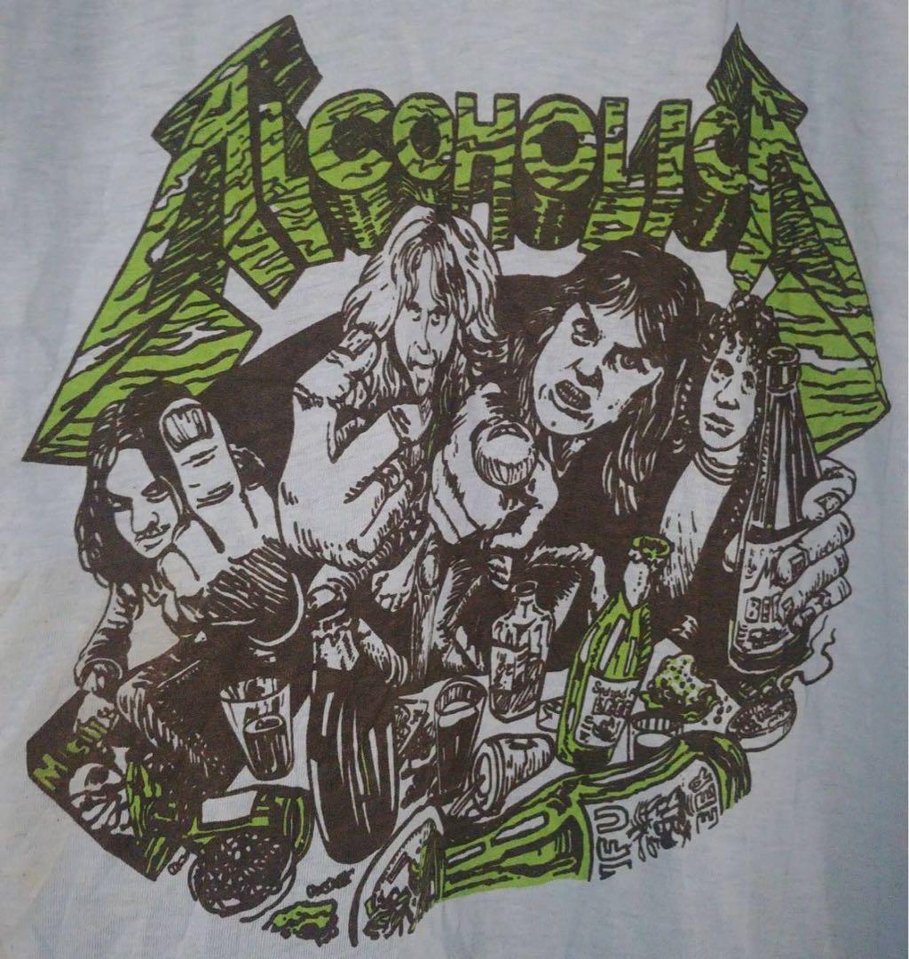 LLICA“ALCOHOLICA”Tシャツ　サックスブルー　S