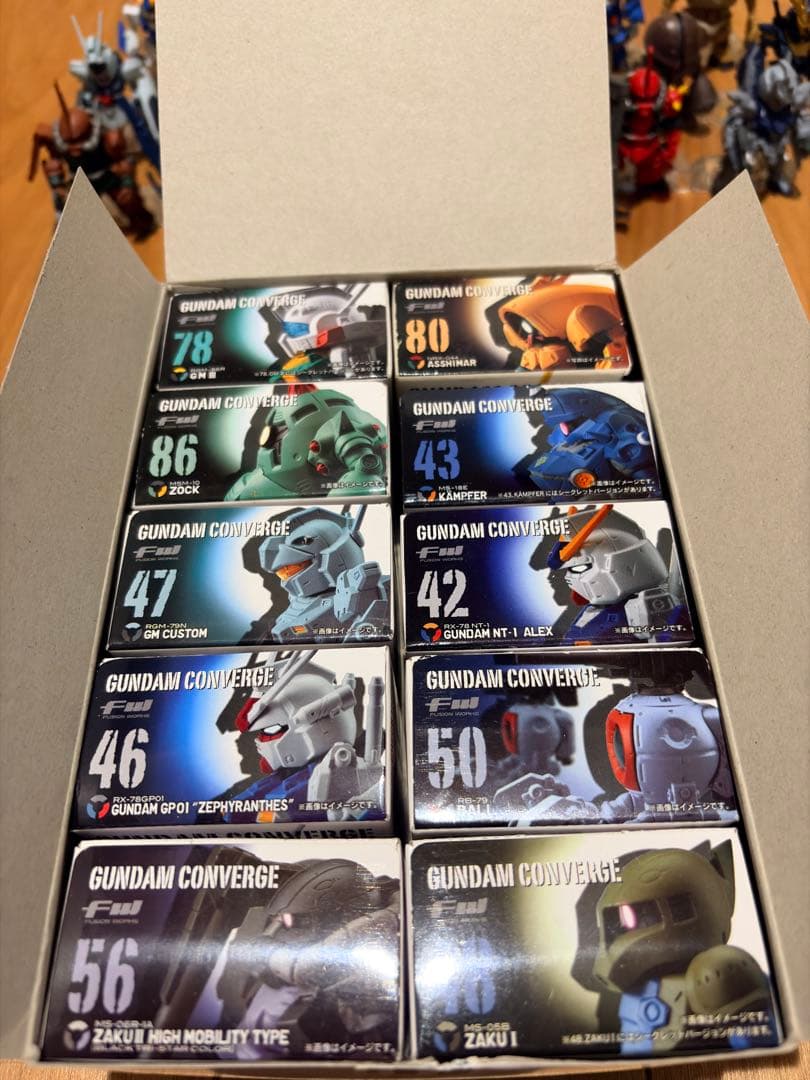 未開封　ガンダムコンバージ　10体セット GUNDAM CONVERGE
