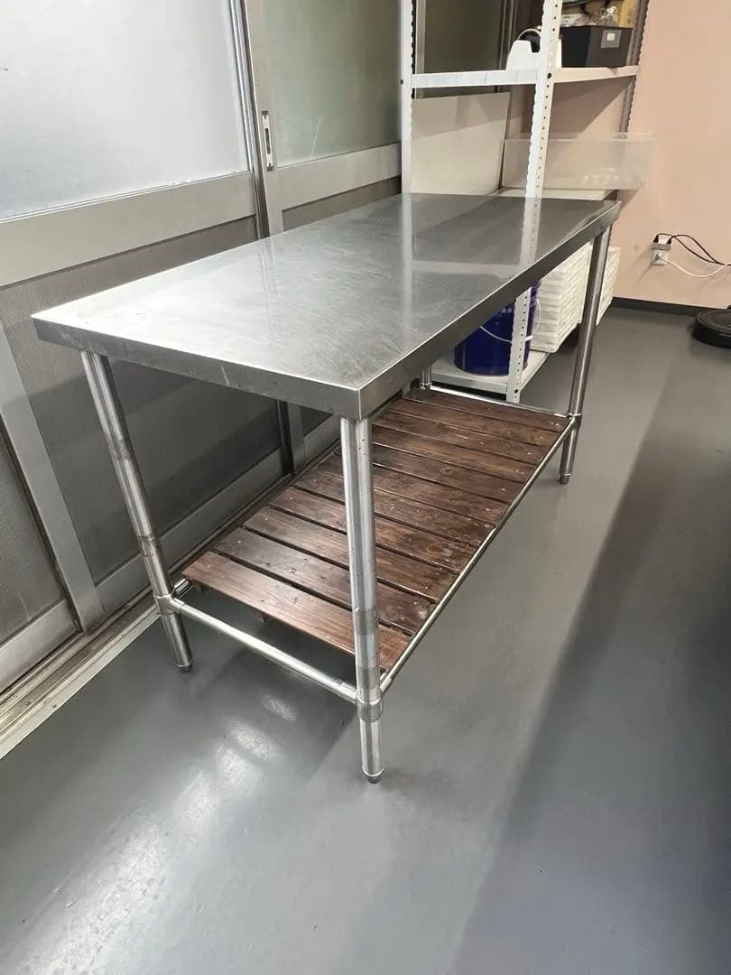ステンレス製作業台(幅1200 奥行き600 高さ800)