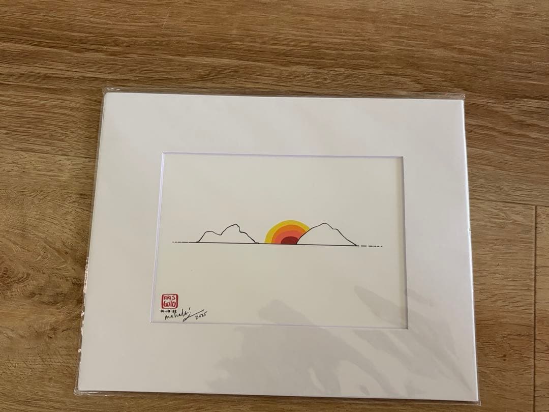 Kris Goto　ハワイ　サイン入り