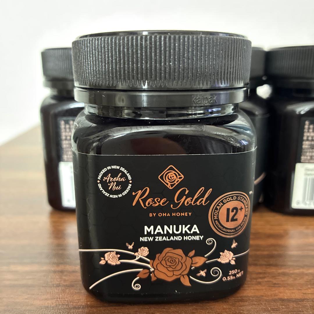 Rose Gold MANUKA HONEY 250g 4個セット