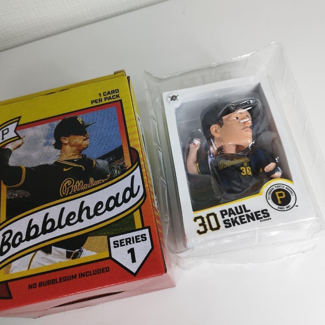 ポール スキーンズ パイレーツ ボブルヘッド ルーキー オブ ザ イヤ hE66
