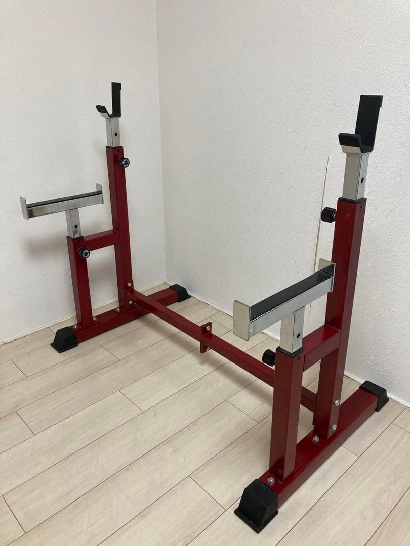 フィールドア　ベンチプレスラック バーベルスタンド　ラック　ダンベル