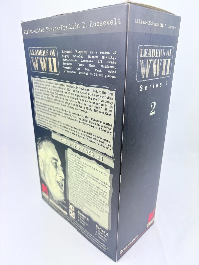 F.Dルーズベルト フィギュア Drastic Plastic WWII 車椅子