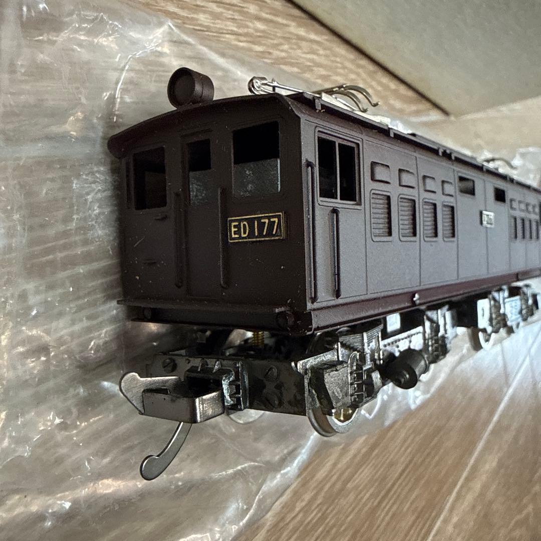 【希少】つぼみ堂模型店 ブラス ED17 HOゲージ 塗装済完成品 真鍮モデル