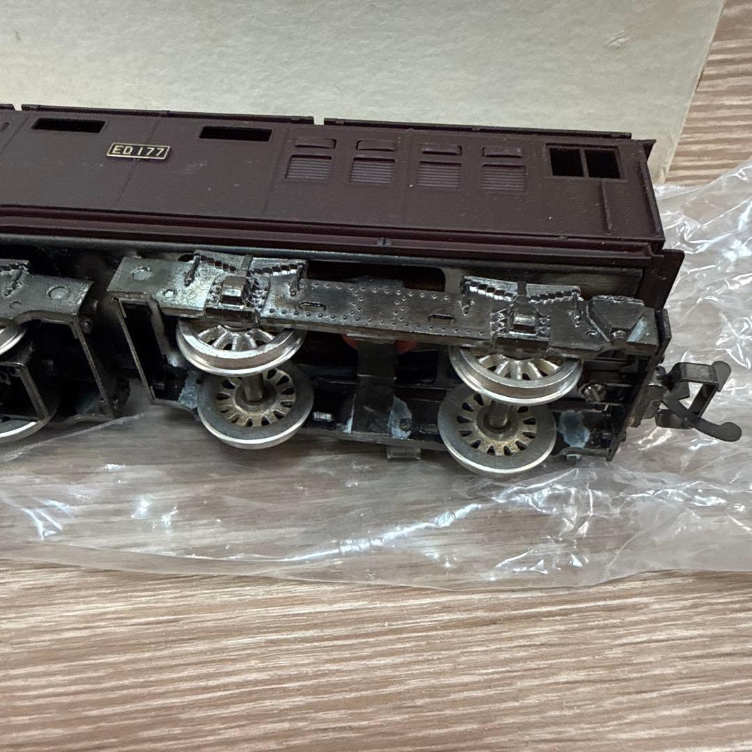 【希少】つぼみ堂模型店 ブラス ED17 HOゲージ 塗装済完成品 真鍮モデル